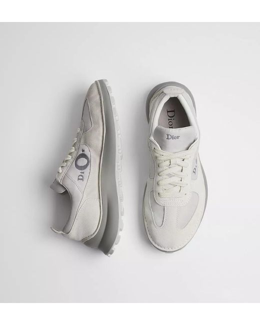 Dior Gray Squash Sneaker