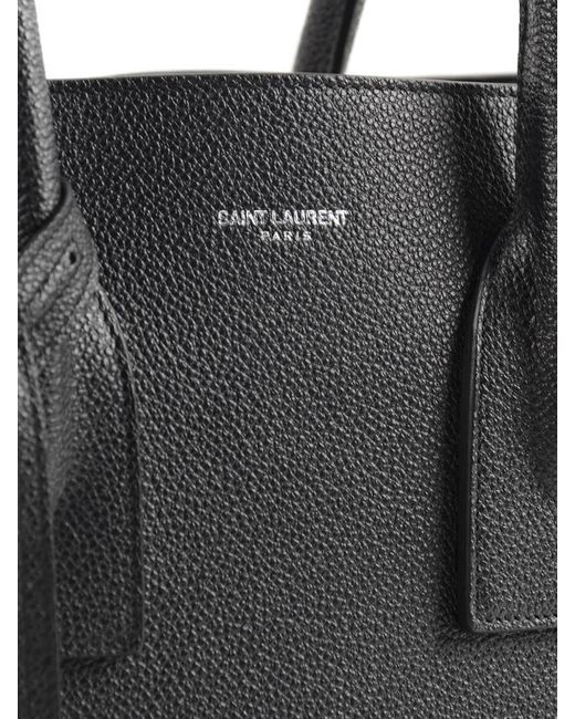 Saint Laurent Black Small Sac De Jour Tote Bag