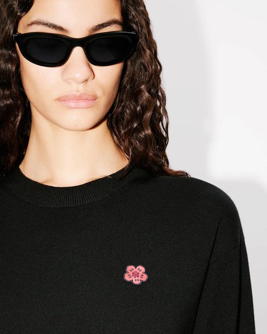 KENZO Blue Rws Boke-Flower Crewneck Jumper