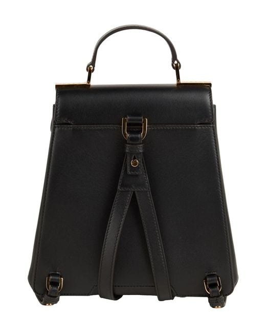 Marni Black Leather Twoway Backpack