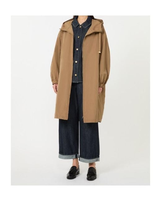 Max Mara Natural The Cube Deserto Hooded Parka