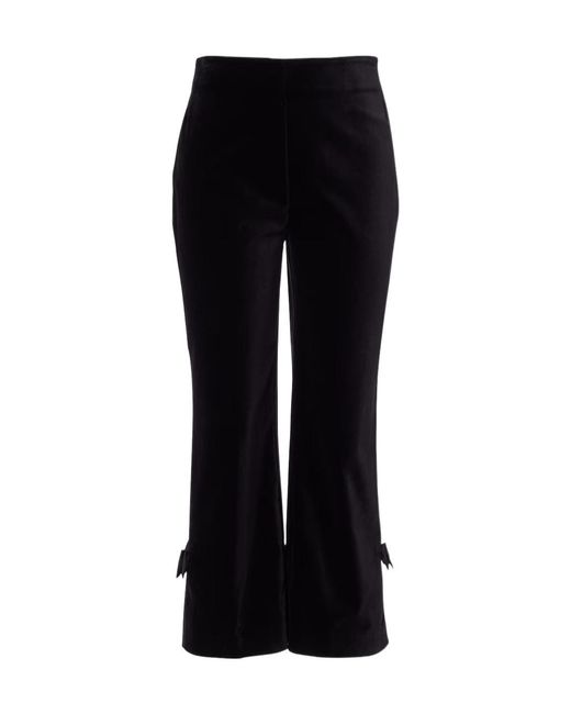 Posse Black Bow-Tie Casual Pants