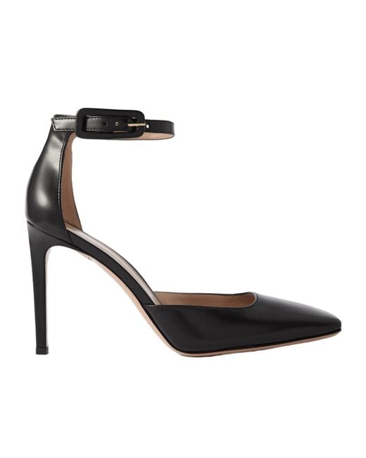 Gianvito Rossi Black Square Toe High Heels