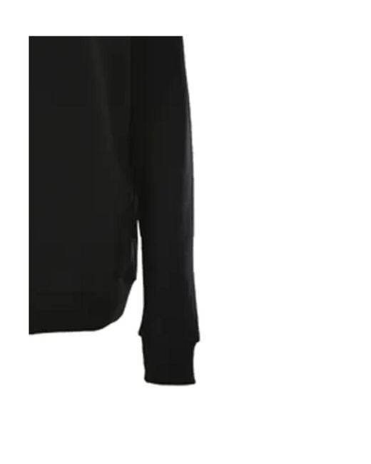Versace Jeans Black Printed Logo Sweater
