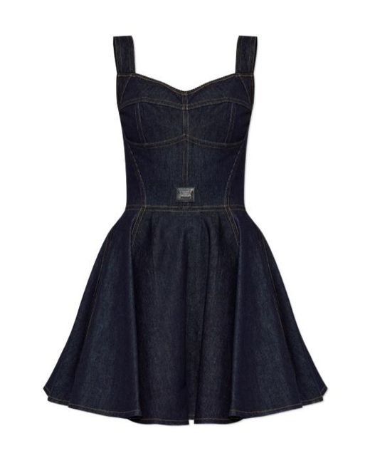 Dolce & Gabbana Blue Short Dresses