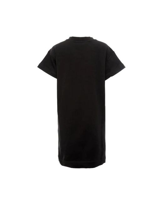 Moschino Black Printed Dress