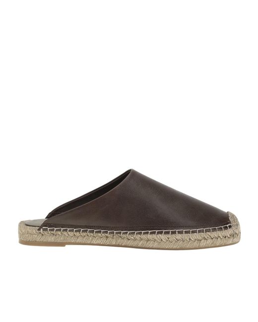 Brunello Cucinelli Brown Slip On Sandals