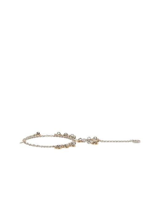 Rabanne White Spring Ring Necklace