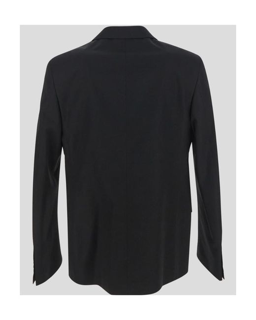 Off-White c/o Virgil Abloh Blue Single-Breasted Long-Sleeved Blazer for men