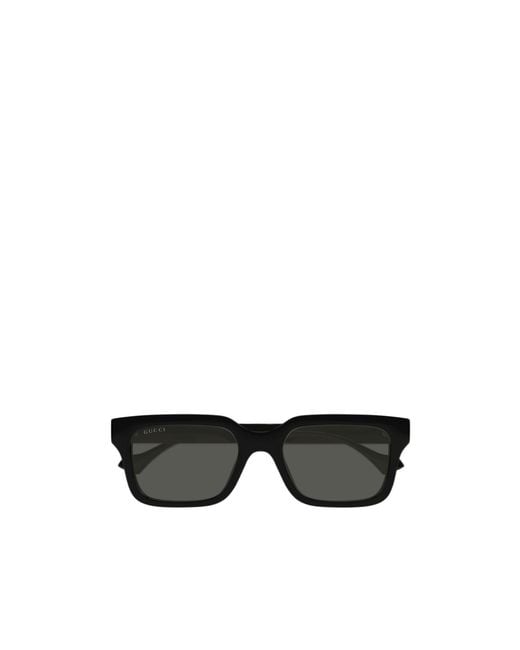 Gucci Black Eyewear Square-Frame Sunglasses for men