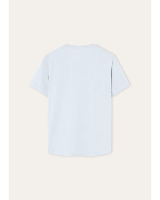 Loro Piana White Item O-Neck Short-Sleeved T-Shirt for men