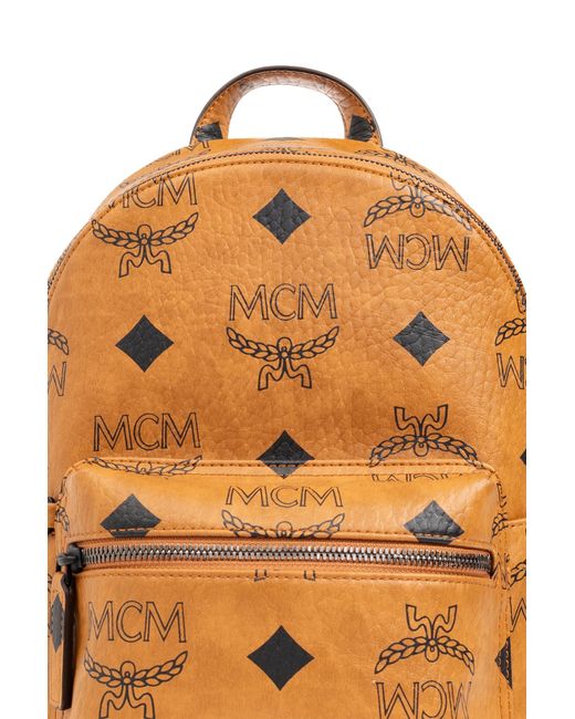 MCM Natural Small Stark Backpack for men
