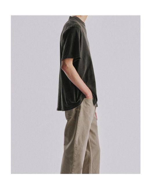 The Row Black Crew Neck T-Shirt for men