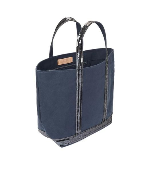 Vanessa Bruno Blue Medium Cabas Handbag