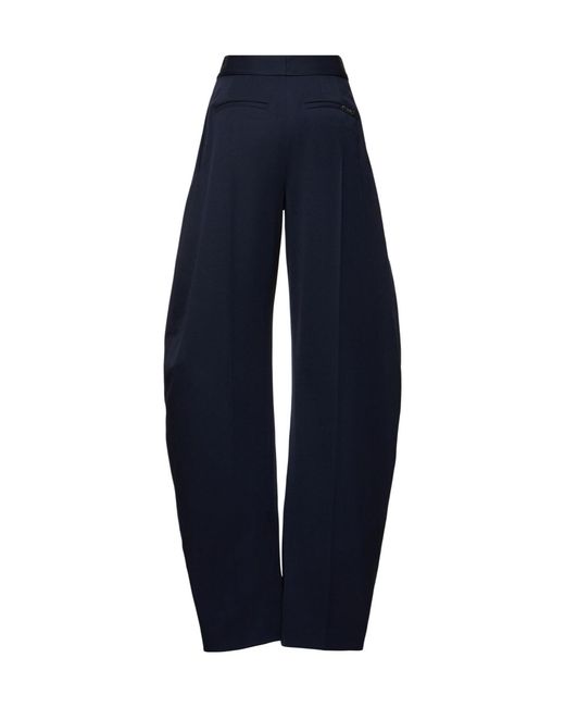 The Attico Blue Pocket Casual Pants