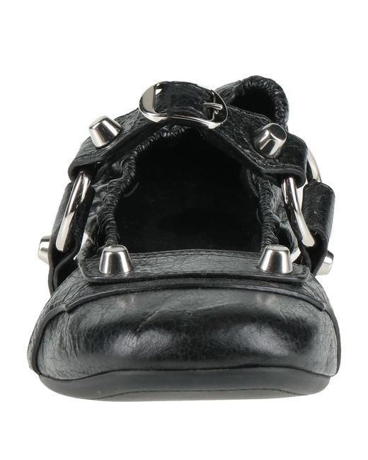Balenciaga Black Mary Jane Flats
