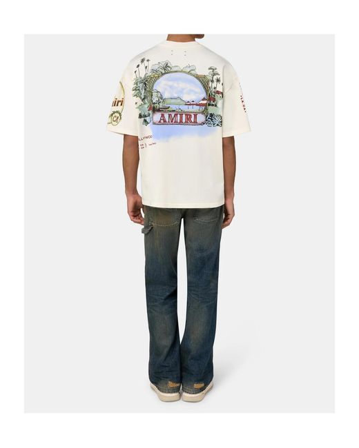 Amiri Blue Lightweight Carpenter Jeans for men