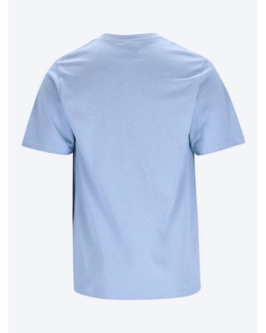 Stussy Blue Short-Sleeved T-Shirt for men