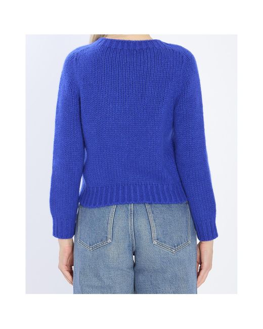 Céline Blue Crewneck Sweater