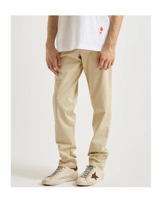 Canali Natural Belt Loop Casual Pants for men