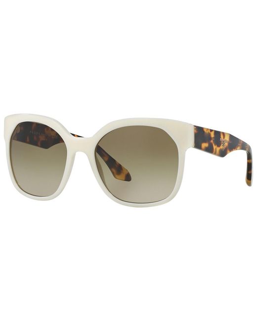 Prada Metallic Logo Sunglasses