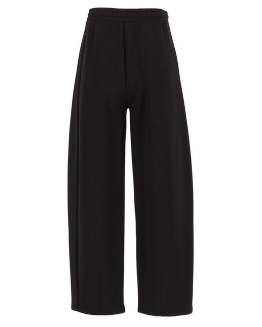 Weekend by Maxmara Black Getto Drawstring Pants