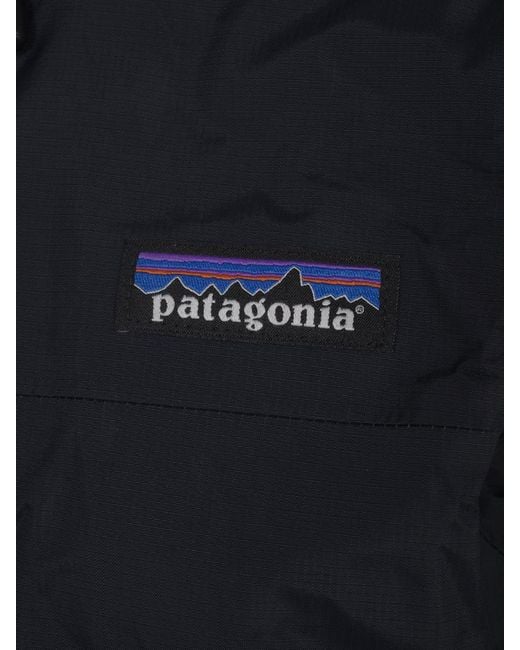 Patagonia Blue Torrentshell 3L Hooded Rain Jacket