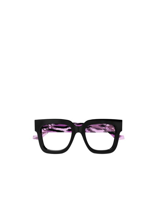 Gucci Black Eyewear Square Frame Glasses
