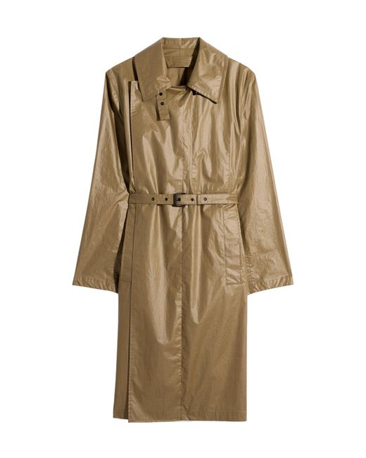 Lemaire Natural Water Repellent Belted Wrap Coat