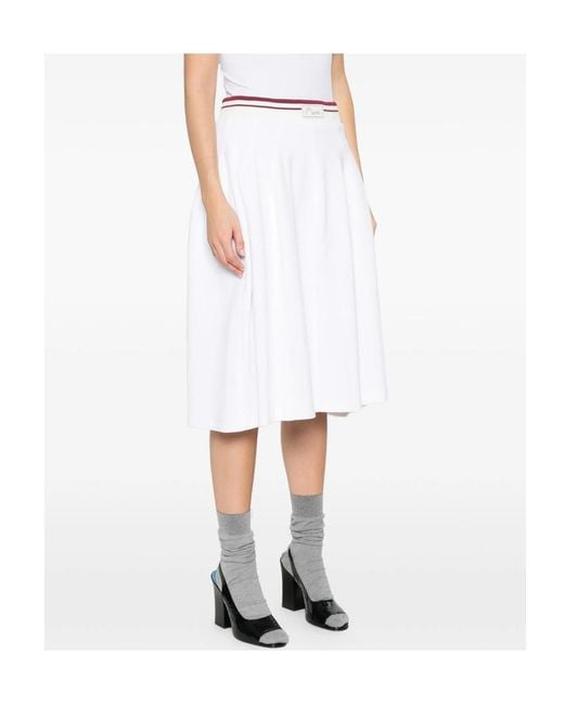 Marni White Skirt