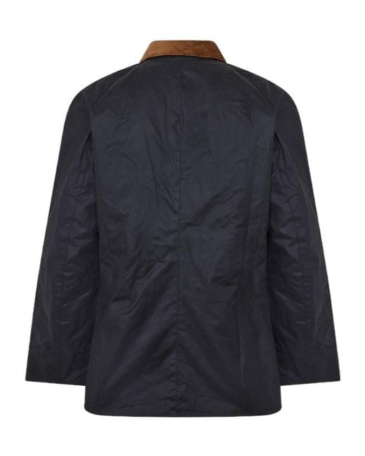 Barbour Blue Ashby Wax Jacket for men
