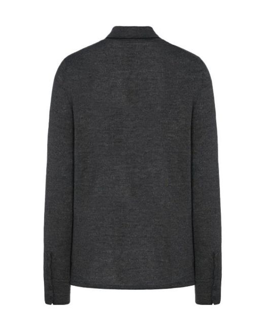 The Row Black Ocari Top