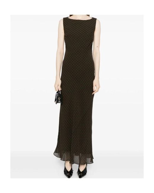 Reformation Black Prescott Dress