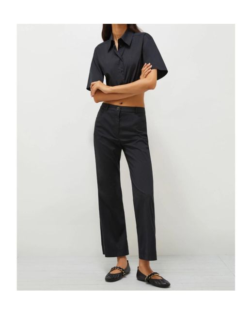 Marella Blue Belt Loops Slacks