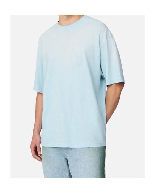 Axel Arigato Blue Bubble Reverse T-Shirt for men