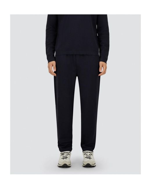 Herno Blue Tapered Track Pants for men