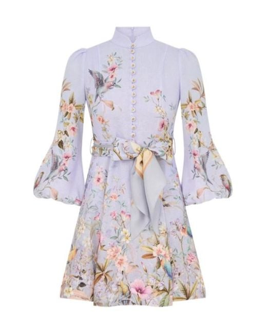 Zimmermann Multicolor Short Dresses