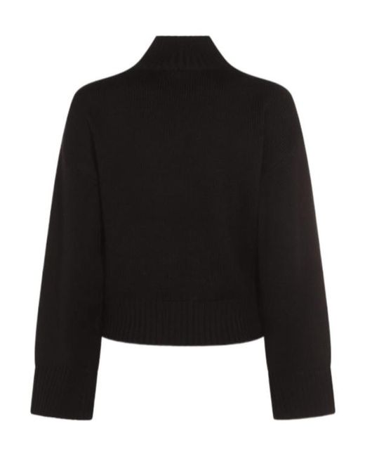 Fabiana Filippi Black Wool Knitwear