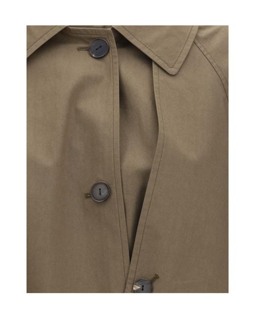 Calvin Klein Natural Zeland Belted Trench Coat