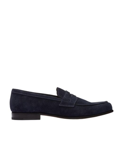 Church's Blue Heswall Slip-On Loafers for men