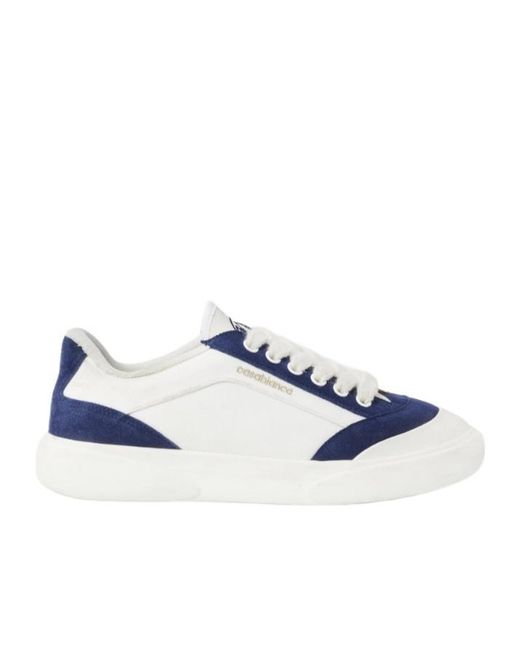 Casablanca Blue Del Mar Low-Top Sneakers for men