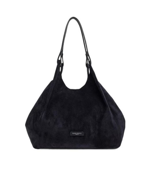 Gianni Chiarini Black Soft Shoulder Bag With Pouch