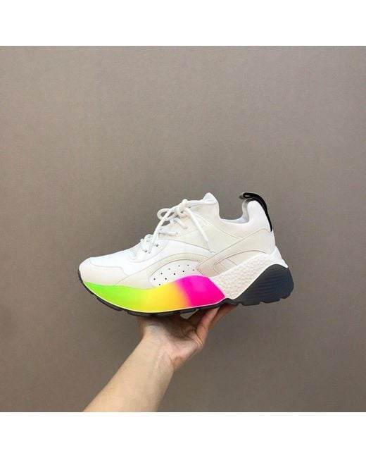 Stella McCartney White Eclypse Sneakers
