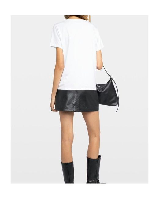 Zadig & Voltaire White Alys T-Shirt