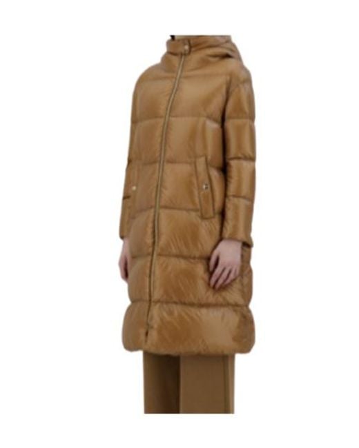 Herno Natural Hooded Down Jacket