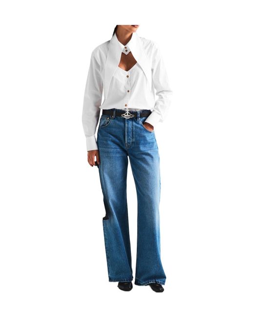 Vivienne Westwood White Button-Front Shirt