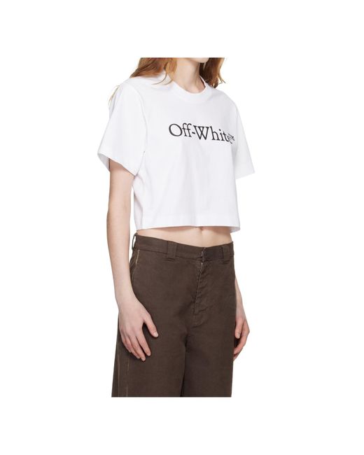 Off-White c/o Virgil Abloh White Crew Neck T-Shirt