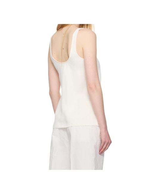Totême  White Textured Top