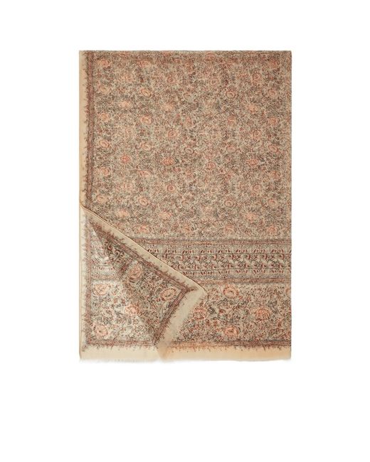 Loro Piana Natural Fleurs D'Autrefois Stole