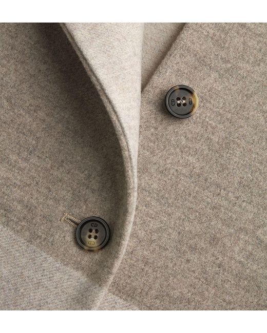 Dior Natural Striped Cropped Jacket